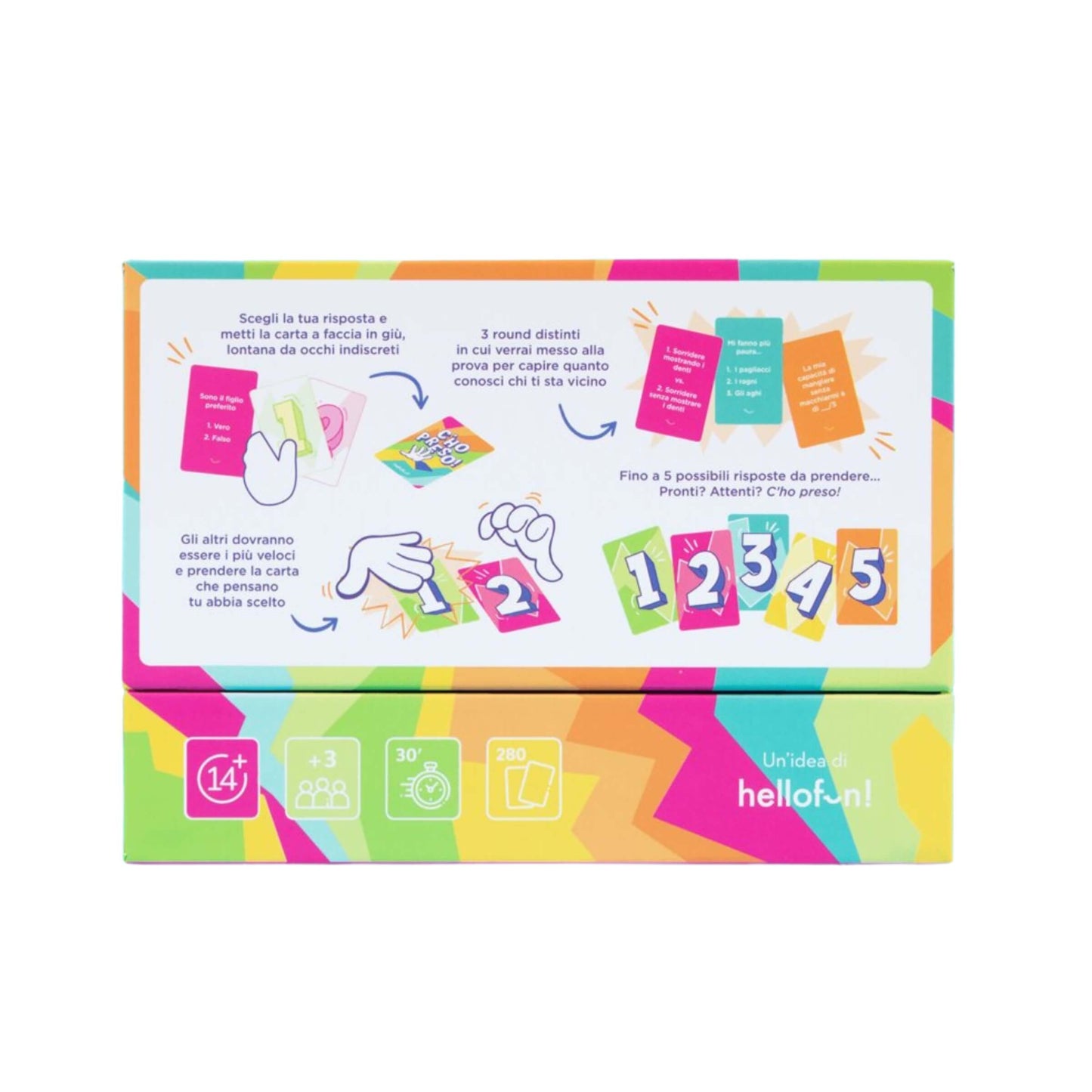GIOCO DI CARTE HELLOFUN C'HO PRESO