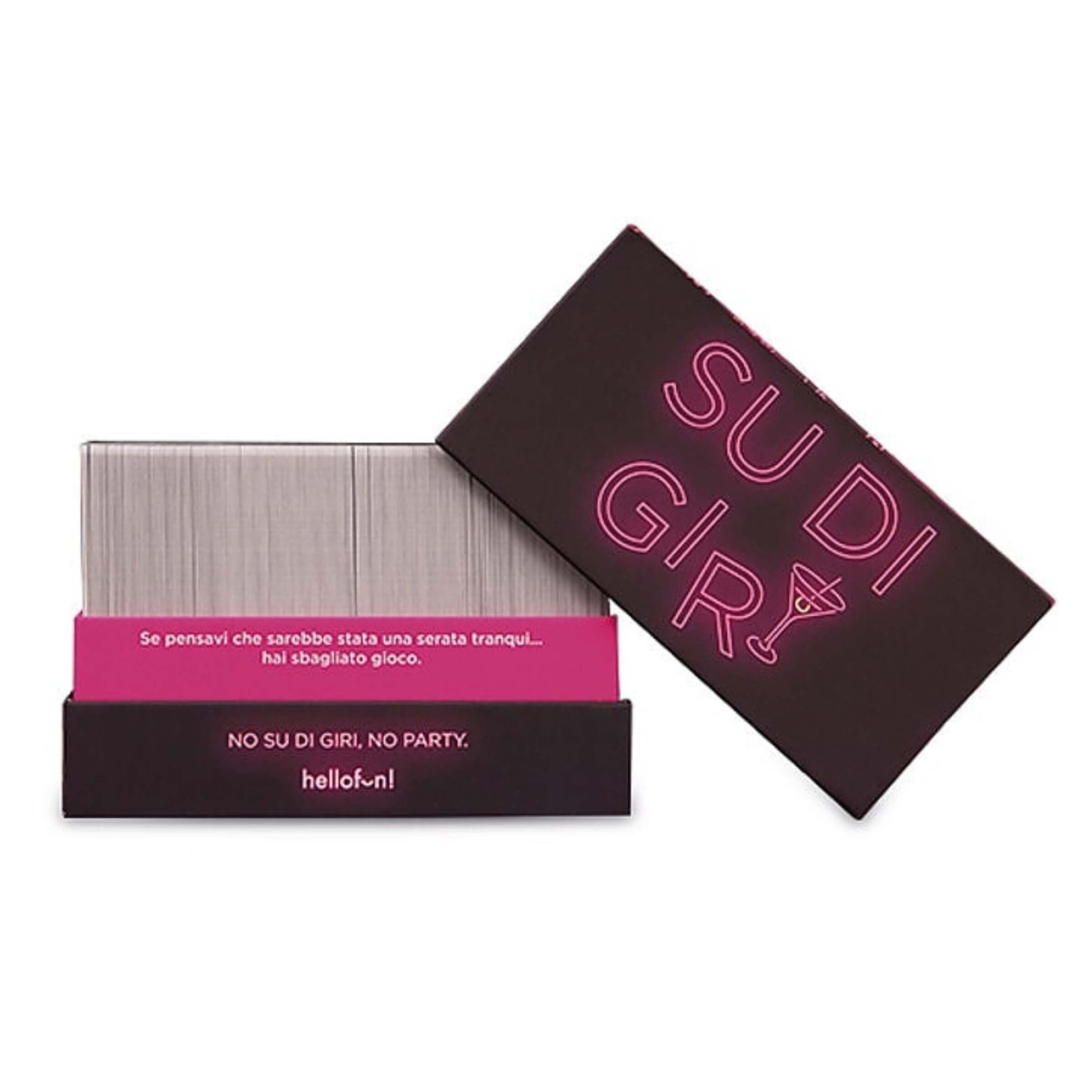 Hellofun Su di Giri party game carte a tema alcolico