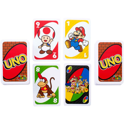 GIOCO UNO MATTEL SUPER MARIO