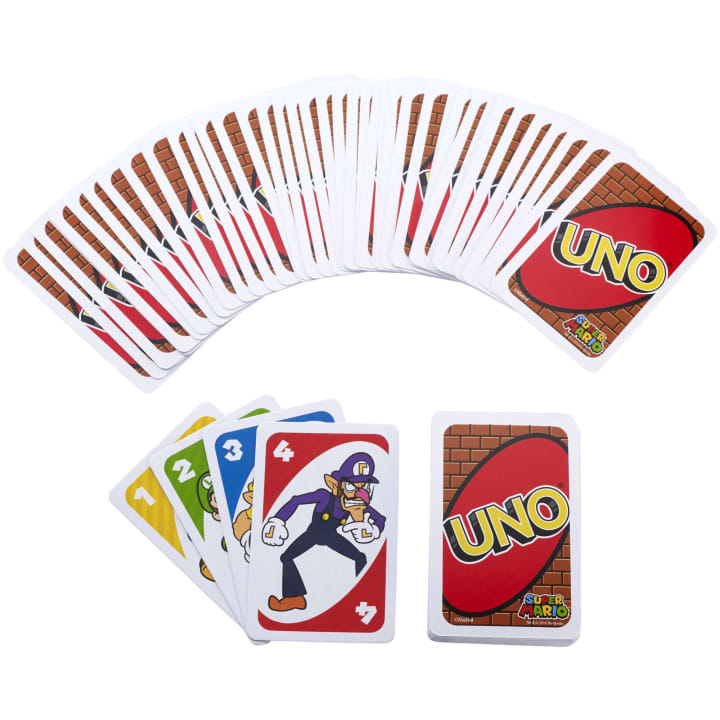 GIOCO UNO MATTEL SUPER MARIO