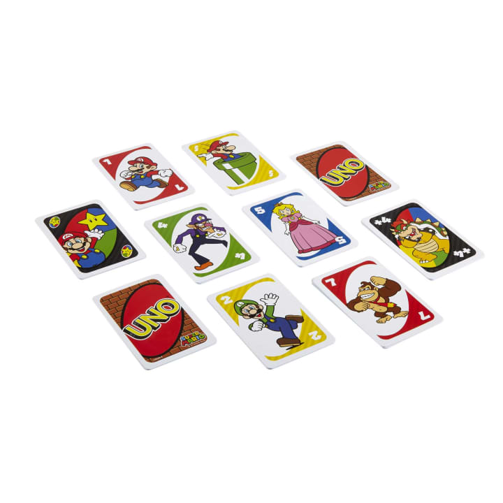 GIOCO UNO MATTEL SUPER MARIO