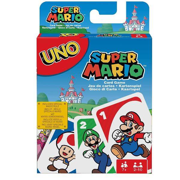 GIOCO UNO MATTEL SUPER MARIO