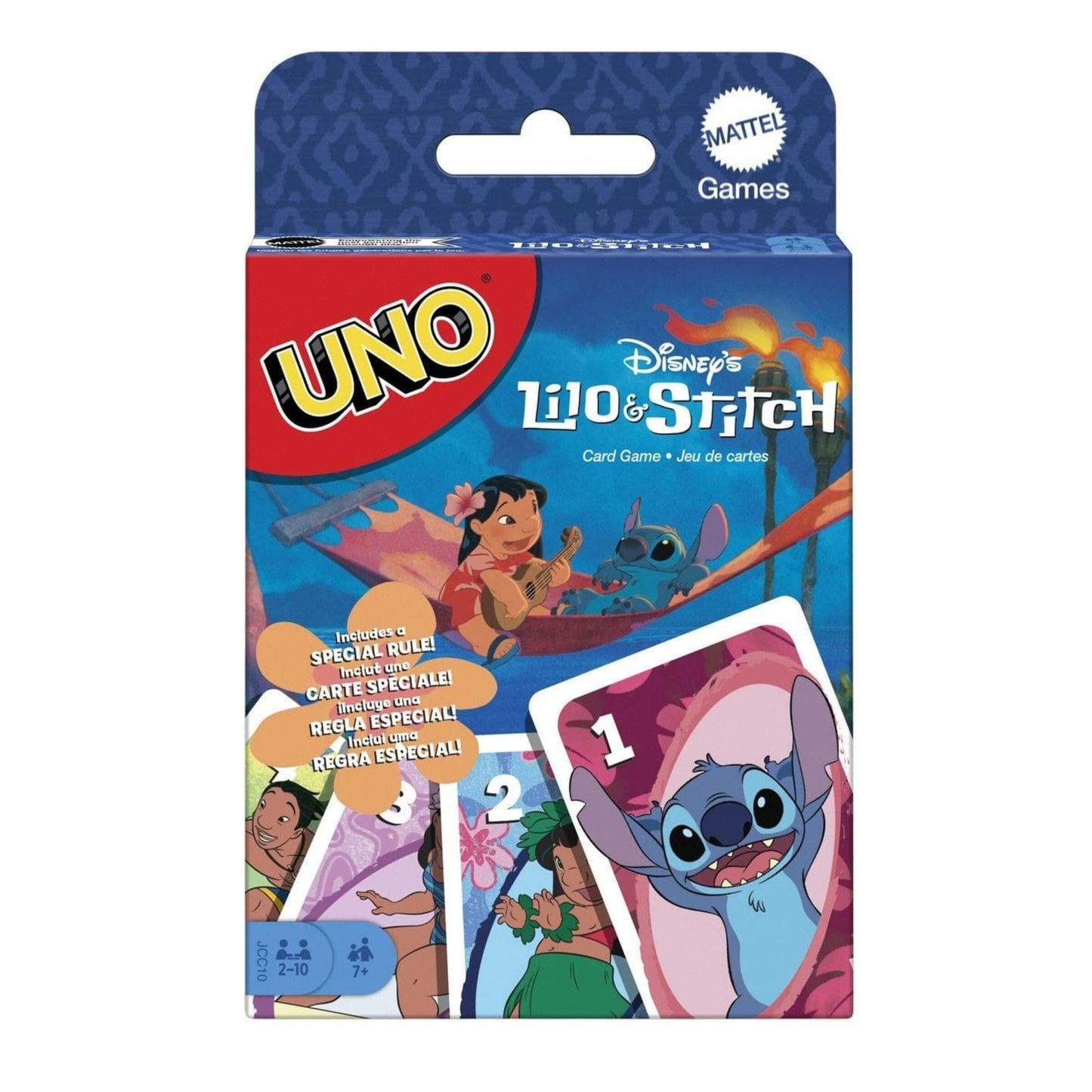 Mattel UNO Lilo e Stitch Gioco di Carte JCC10