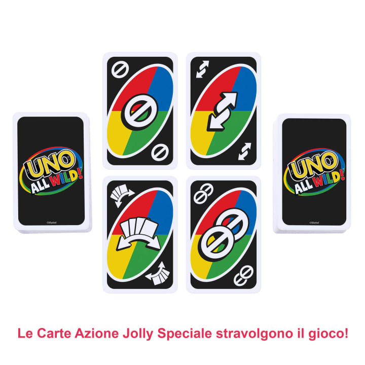 GIOCO UNO MATTEL ALL WILD