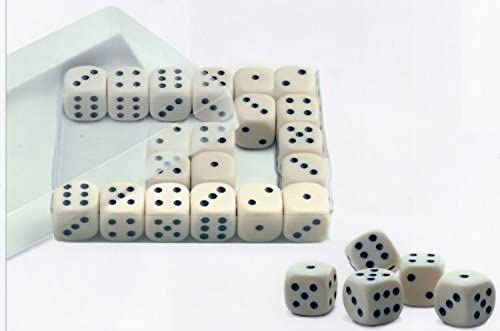 DADI BIANCHI 19mm JUEGO