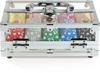 VALIGETTA CRYSTAL JUEGO 200 FICHES STANDARD
