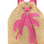 ZAINO IN PAGLIA CON PALMA FUCSIA - shop_name