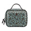 Beauty case Jungle Emanuela Biffoli dal design esotico, vista frontale chiuso