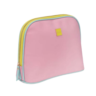 Dettaglio chiusura busta grande Peony Emanuela Biffoli con zip e finiture raffinate