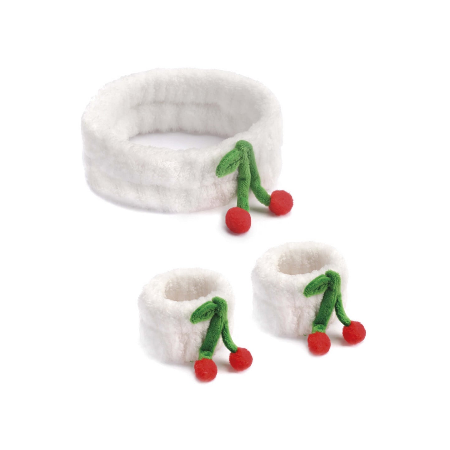 Dettaglio fascia capelli Juicy Fruit con decorazione frutta colorata