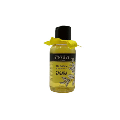 Gel doccia da viaggio Emanuela Biffoli 100ml profumo zagara flacone