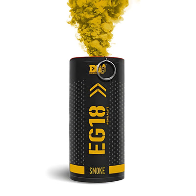 FUMOGENO ENOLA GAYE - EG18 Wire Pull Smoke Grenade - GIALLO