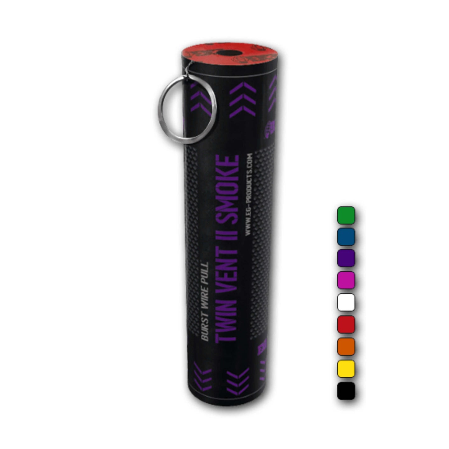 FUMOGENO ENOLA GAYE - TWIN VENT II Wire Pull Smoke Grenade - NERA
