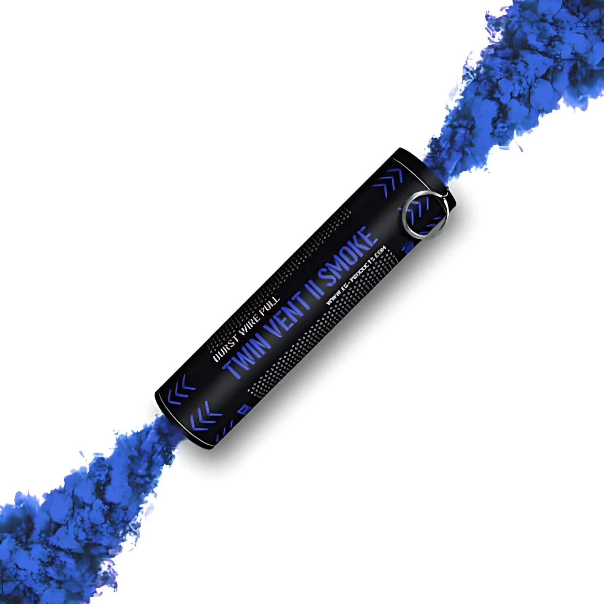 Fumogeno Enola Gaye Twin Vent II doppia uscita colore blu