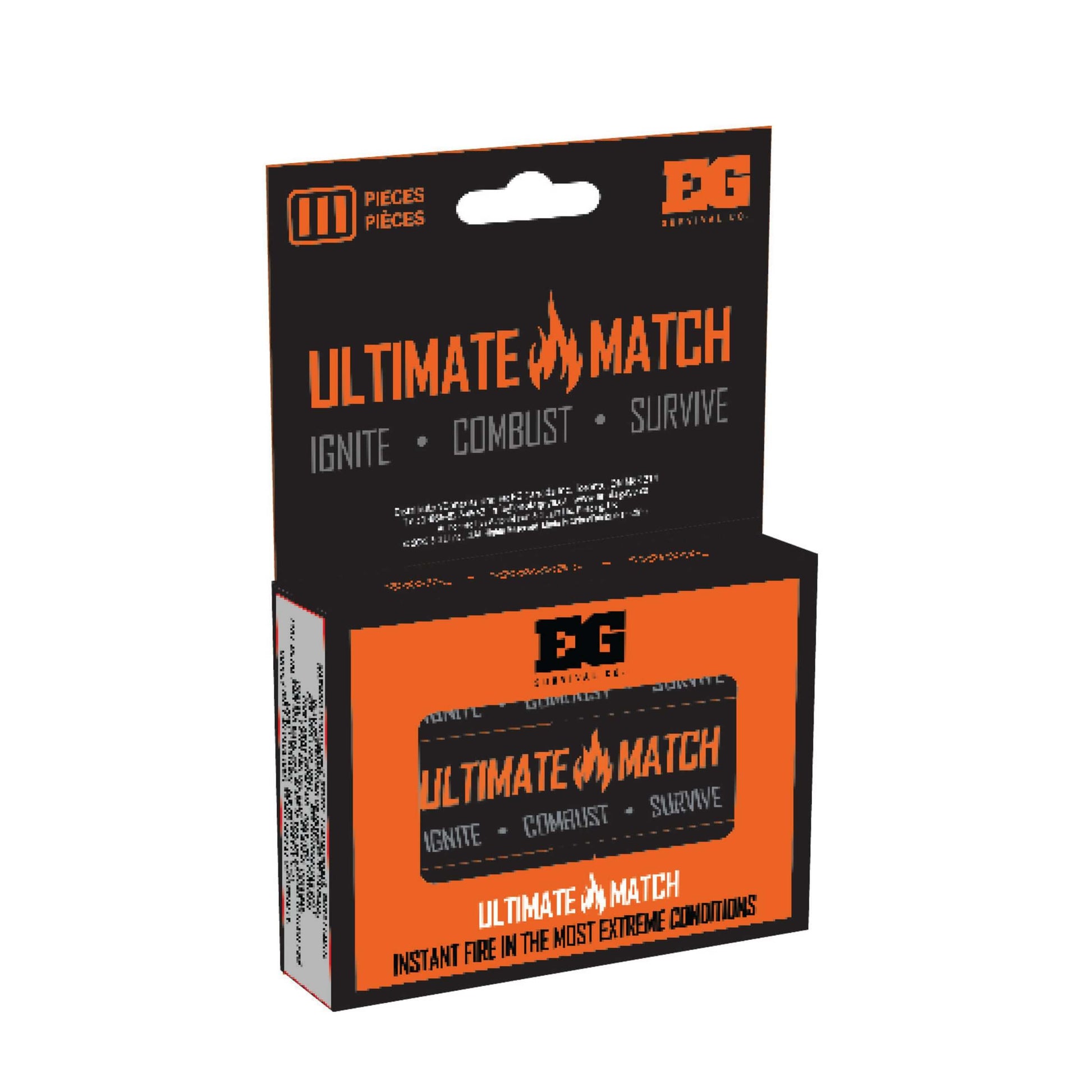 Enola Gaye Survival Ultimate Match Fire On Demand fiammifero sopravvivenza 3pz