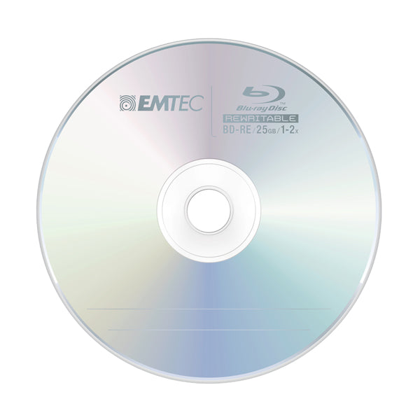 Emtec - Blue Ray - BD-RE 1-2x - Singolo - ECOBDRE2512JC