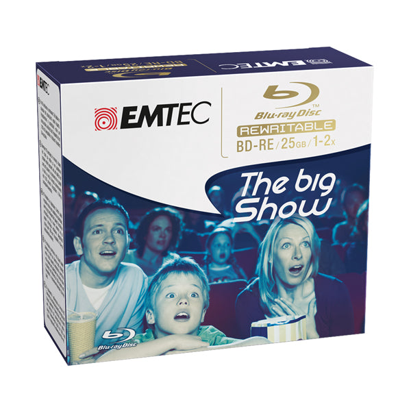 Emtec - Blue Ray - BD-RE 1-2x - Singolo - ECOBDRE2512JC