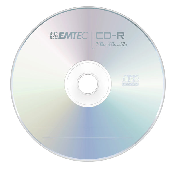 Emtec - CD-R - ECOC801052SL - 80min/700mb