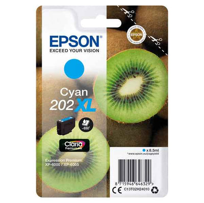 Epson - Cartuccia ink - 202XL - Ciano - C13T02H24010 - 8,5ml