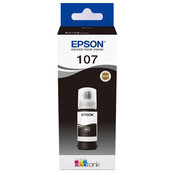 Epson - Cartuccia EcoTank 107 - Nero - C13T09B140