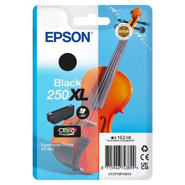 Epson - Cartuccia - Nero - 205XL - Violin Claria- C13T16P14010 - 10,2 ML