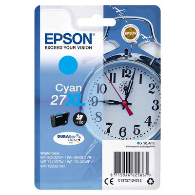 Epson - Cartuccia ink - 27XL - Ciano - C13T27124012 - 10,4ml