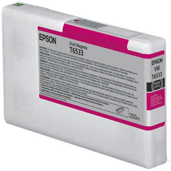 Epson - Tanica - vivid Magenta - T6533 - C13T653300 - 200ml