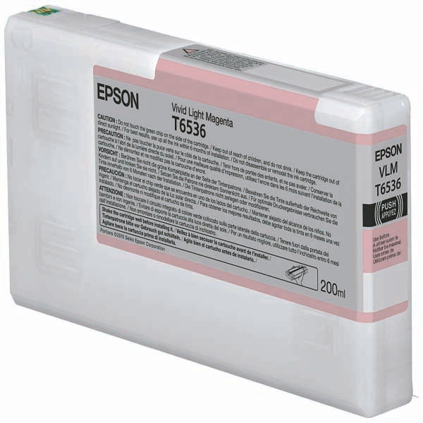 Epson - Tanica - vivid Magenta chiaro - T6536 - C13T653600 - 200ml