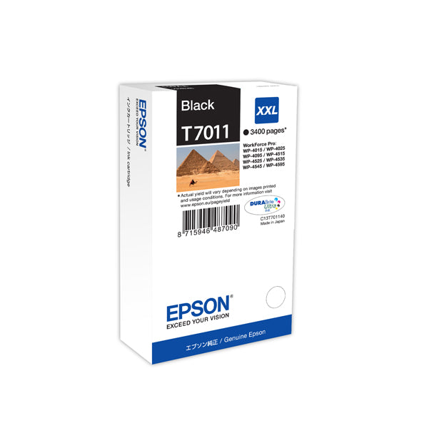 Epson - Tanica - Nero - T7011 - C13T70114010 - 63,2ml