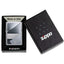 Zippo Brushed Chrome Accendino per Pipa Antivento con Inserto per Pipa - 47191