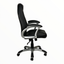 Powerlan Edison Poltrona da Ufficio Ergonomica in Ecopelle Nera