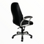 Powerlan Edison Poltrona da Ufficio Ergonomica in Ecopelle Nera