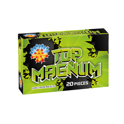 Top Magnum Borgonovo F2 con tubetto rigido, petardo a colpo secco