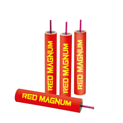 Red Magnum Borgonovo F2 con miccia a fiamma rossa e tubetto rigido