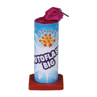 0125A - FOTOFLASH BIG BORGONOVO (4PZ) MASSA ATTIVA 22 gr CAT.EU F2