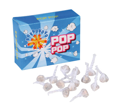 Pop Pop Borgonovo F1 con effetto colpo all'impatto, confezione da 50 pezzi