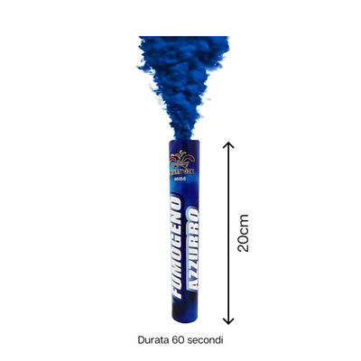 FUMOGENO A MANO AZZURRO - MASSA ATTIVA gr18 CAT.EU P1