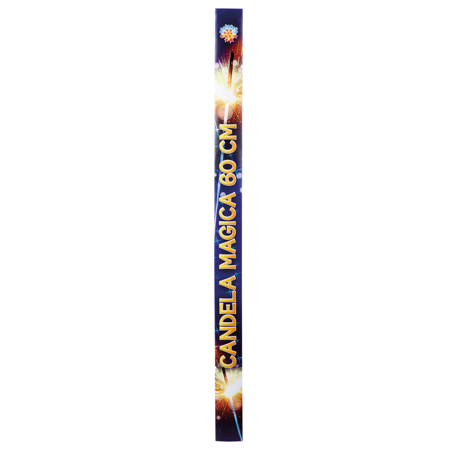 Candele magiche Borgonovo F1 da 60 cm con scintille oro, confezione da 4