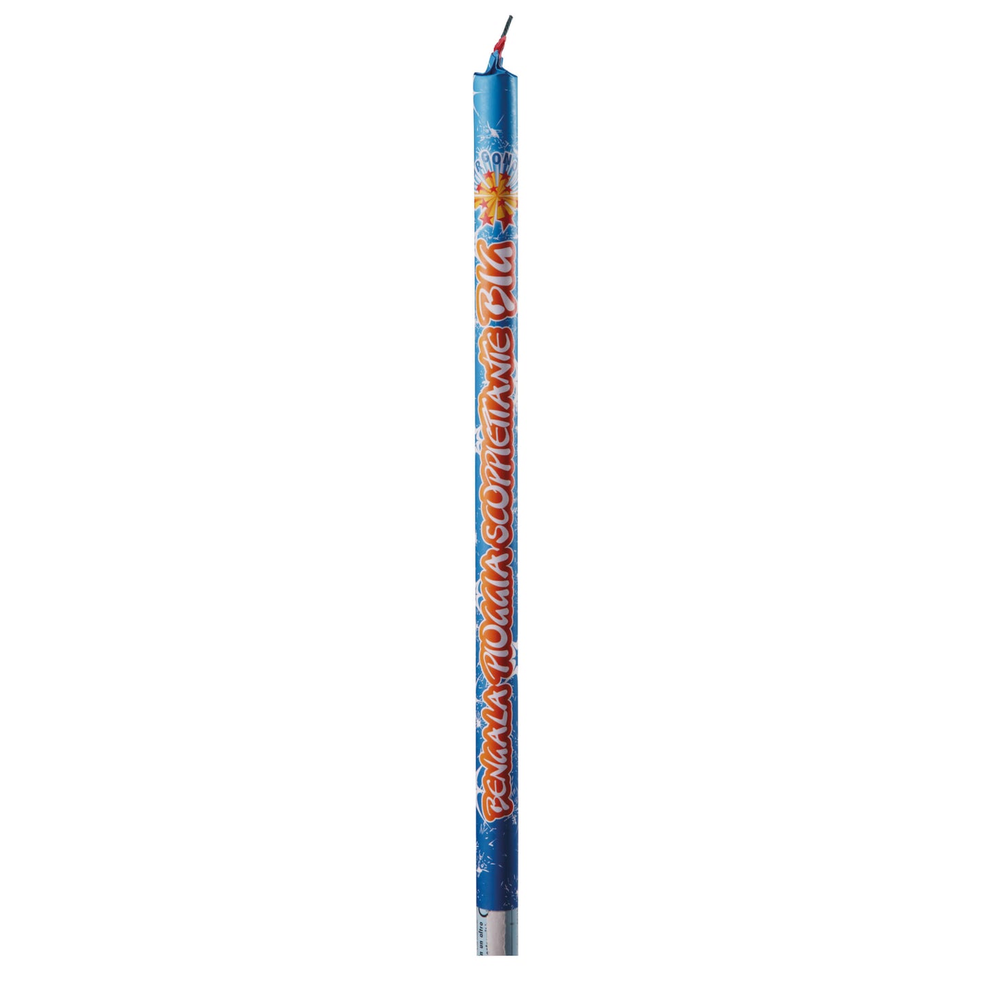Bengala Pioggia Scoppiettante Big Borgonovo F2 con cascata multicolore e crackling