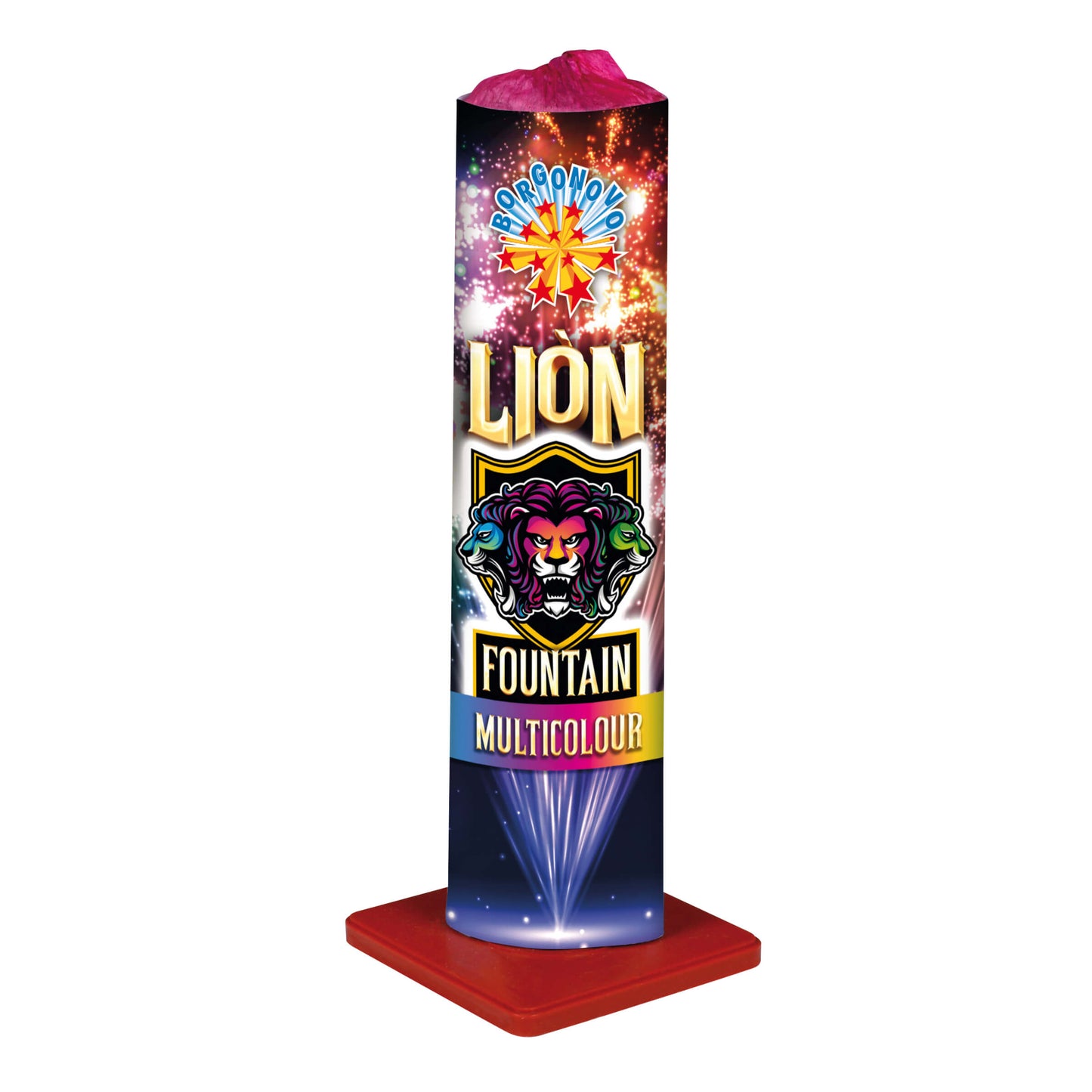0229M - LION FOUNTAIN BORGONOVO (3PZ) MASSA ATTIVA 25,36 gr CAT.EU F2