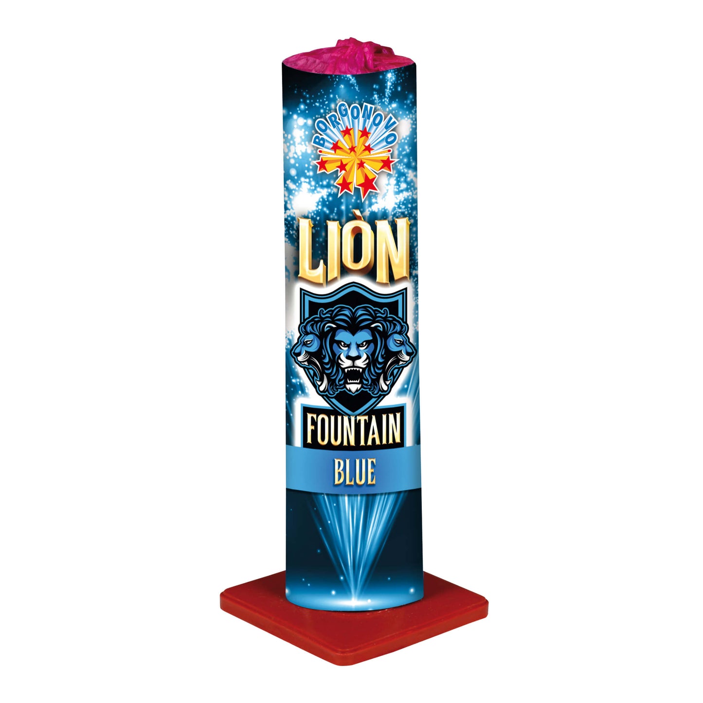 0229M - LION FOUNTAIN BORGONOVO (3PZ) MASSA ATTIVA 25,36 gr CAT.EU F2