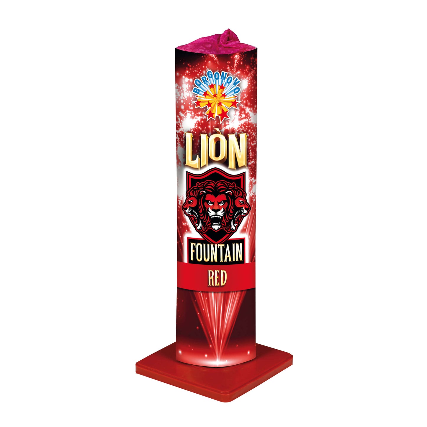 0229M - LION FOUNTAIN BORGONOVO (3PZ) MASSA ATTIVA 25,36 gr CAT.EU F2