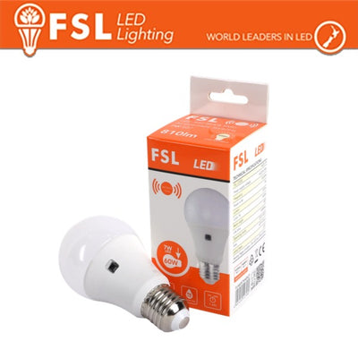 Lampadina LED E27 con Doppio Sensore Crepuscolare