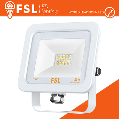 Proiettore per esterni Bianco 10W - IP65 115° 6500K