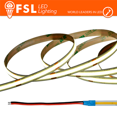 Striscia LED COB 5metri - IP20 6500K 24V 15W/m 1500lm/m CRI90