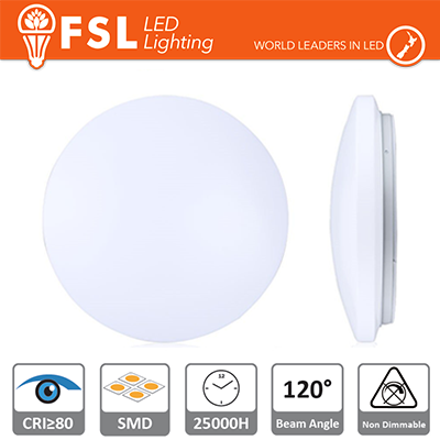 Plafoniera 18W - 3000K 1200LM >120º 300X100mm CRI80