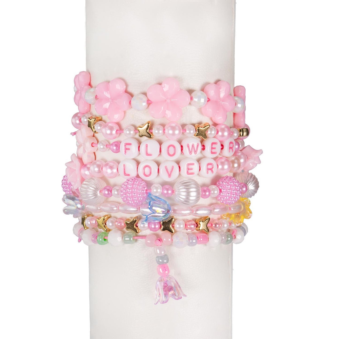 ABC 500 Perline Crea Flower Bouquet Set Collane e Bracciali a Tema Floreale - 87049