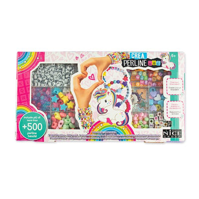 ABC 500 Perline Crea Magic Unicorn Set Collane e Bracciali a Tema Unicorno - 87001