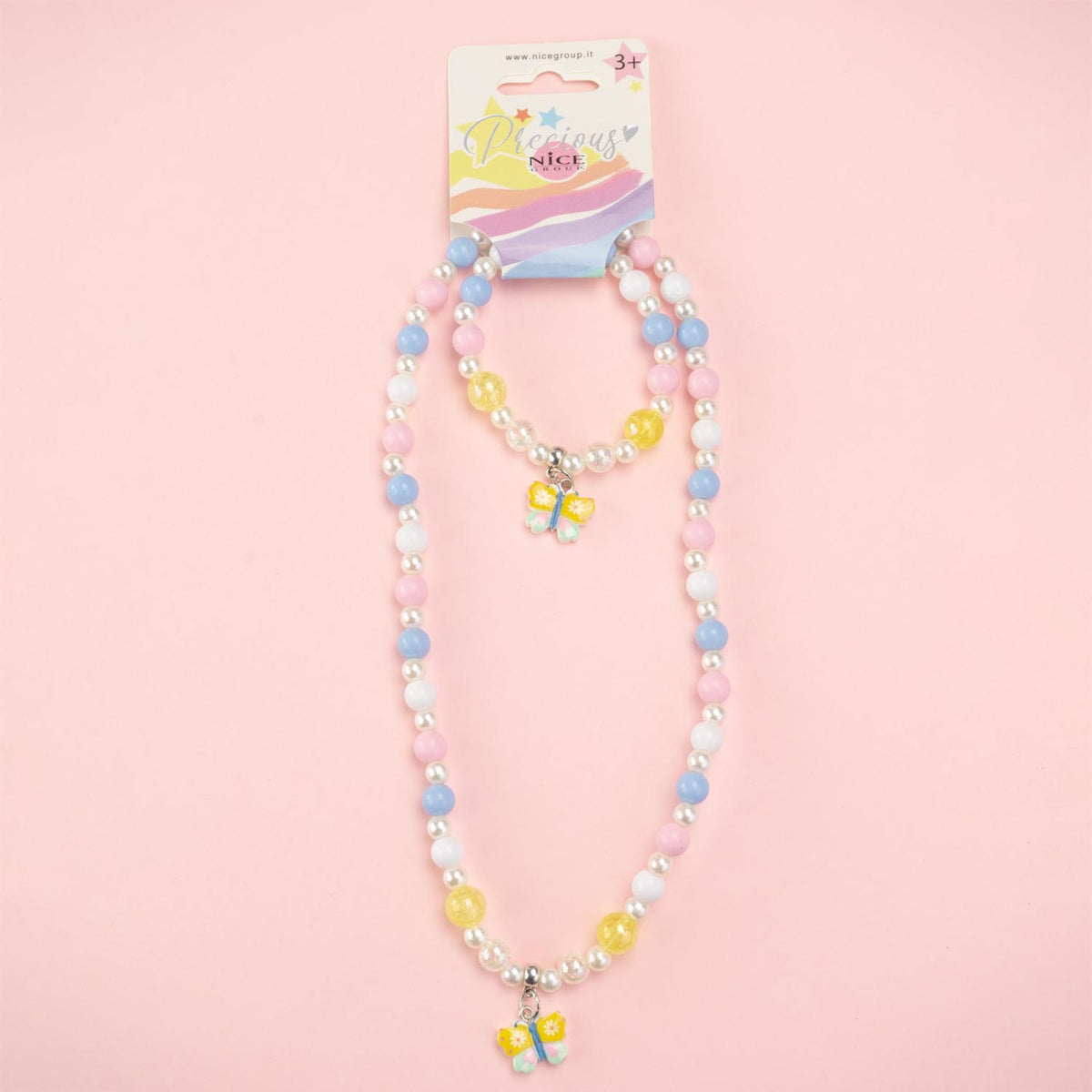 Nice Precious Set 2 Pezzi Collana e Bracciale Tema Primaverile - 25128