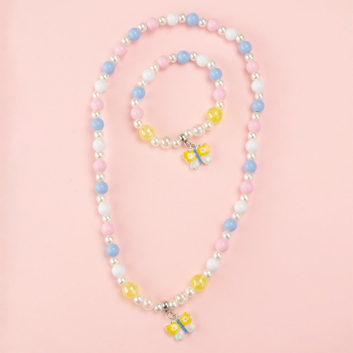 Nice Precious Set 2 Pezzi Collana e Bracciale Tema Primaverile - 25128